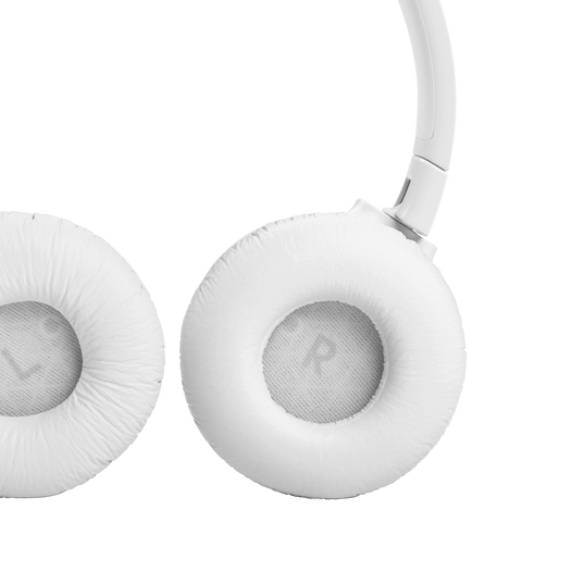 JBL Tune 660NC - White - Wireless, on-ear, active noise-cancelling headphones. - Detailshot 3